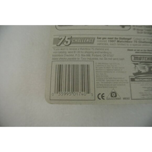 Matchbox Superfast '69 Camaro SS 396 Firebird Formula 1997 Lot of 6 #40 #20 MOC - Picture 9 of 9